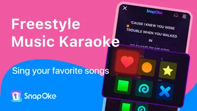 SnapOke - Karaoke Singing Game应用截图