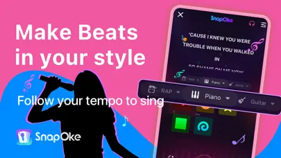 SnapOke - Karaoke Singing Game应用截图