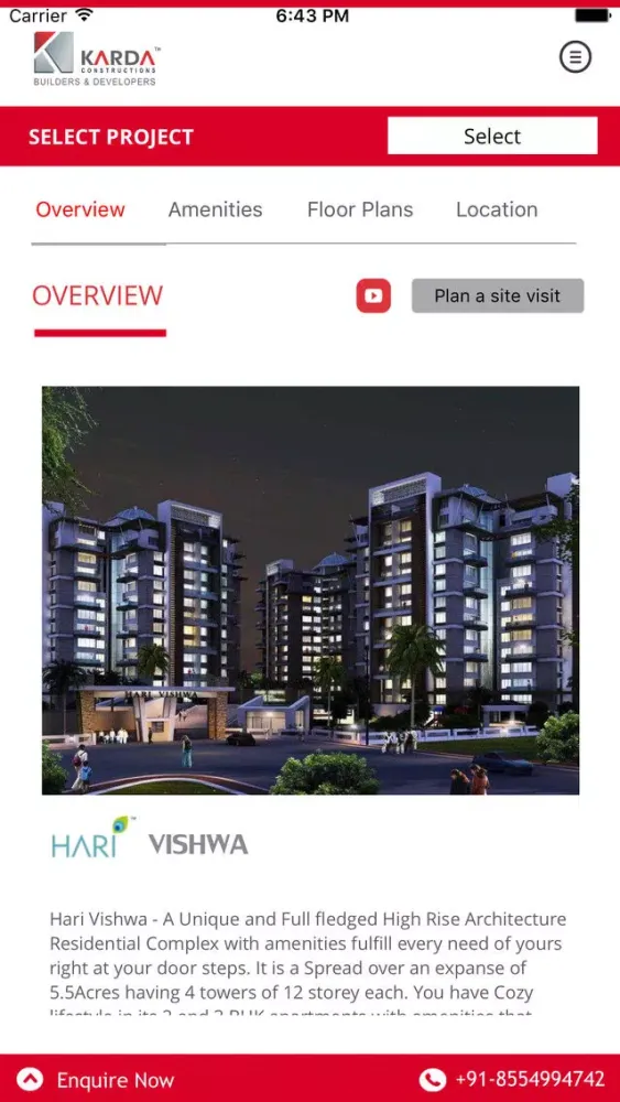 Karda Constructions سکرین شاٹس