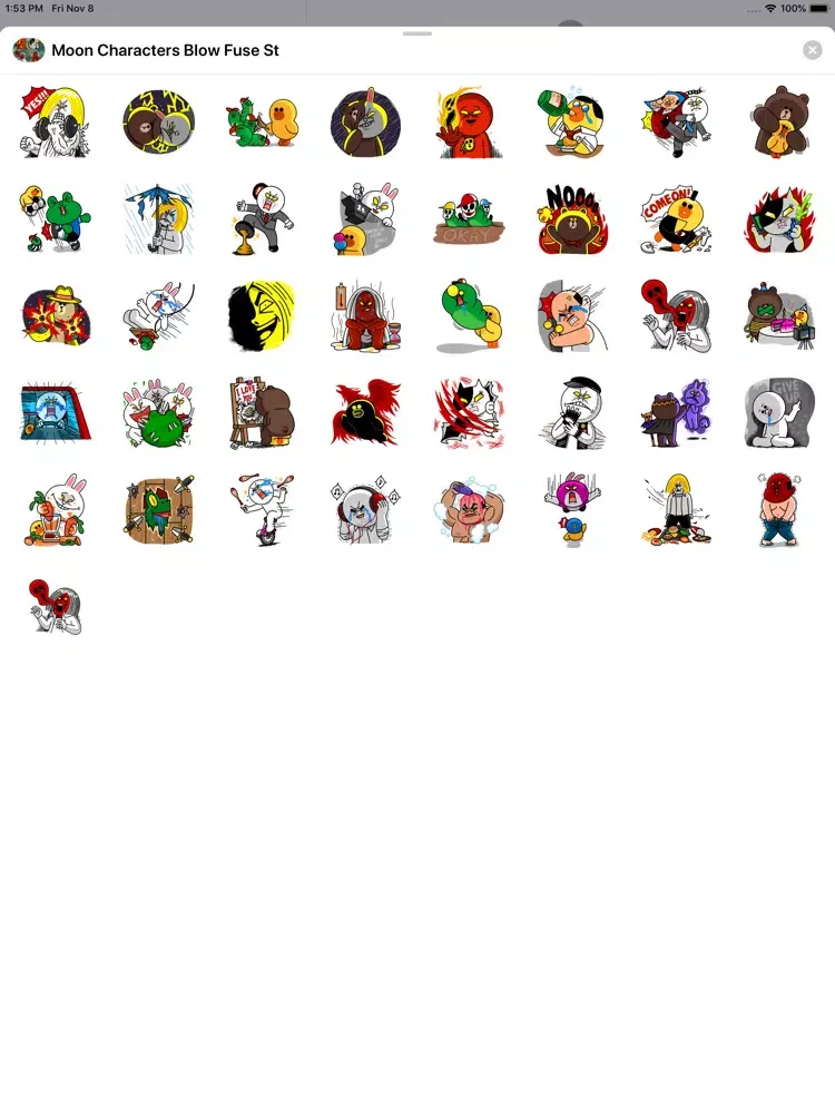 Moon Characters Blow a Fuse St iPad  Screenshots