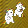 Pummeleinhorn Unicorn Stickers