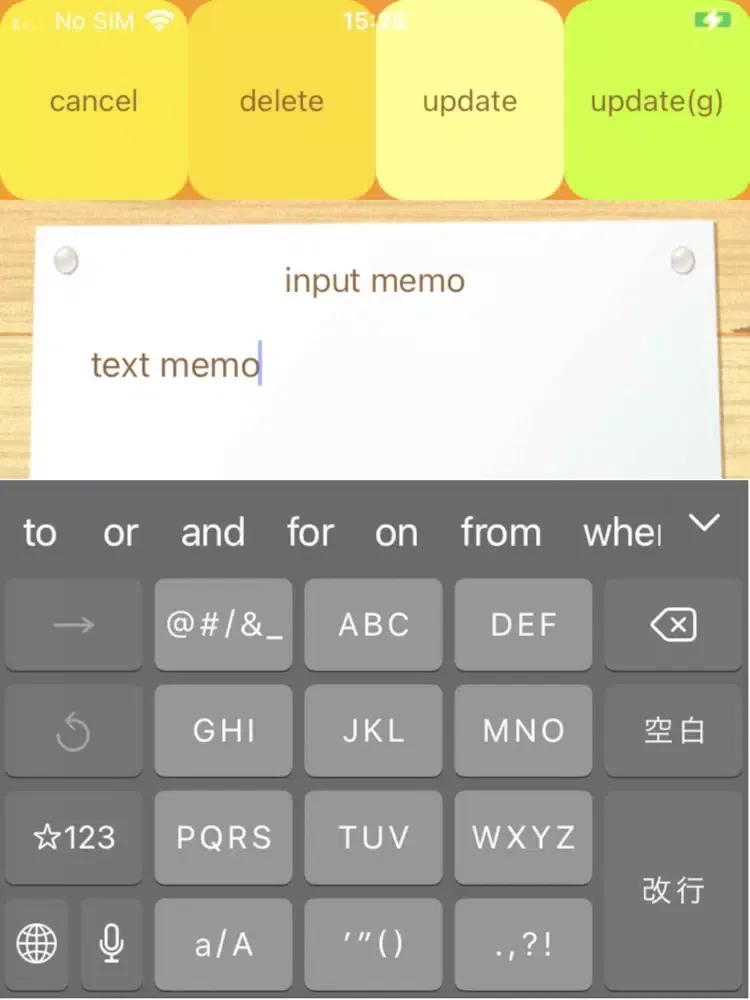 Easy to organize notepad iPad  Ekran Görüntüleri