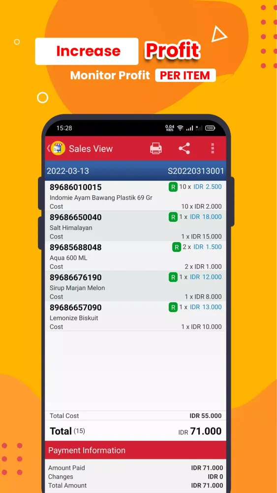 Kasir Toko Screenshots
