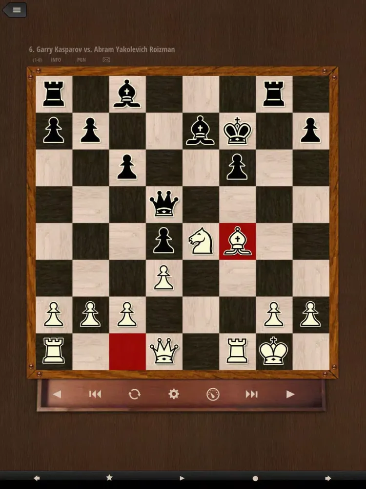 Garry Kasparov's Greatest Chess Games iPad  سکرین شاٹس
