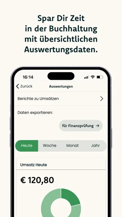 kassello Registrierkasse Screenshots