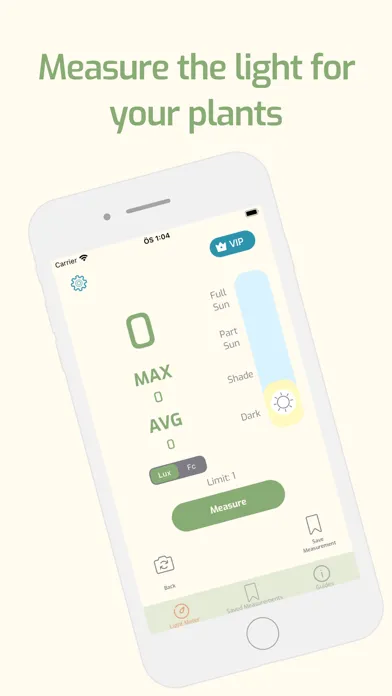 Capturas de pantalla de Plant Light Meter: LUX & FC