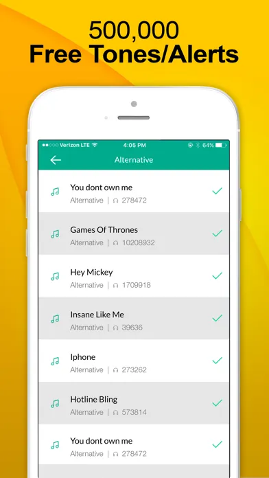 Ringtones - Unlimited Ringtones Maker应用截图
