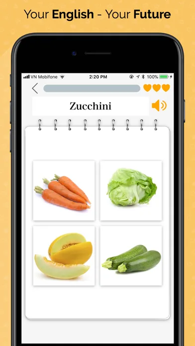 Tangkapan skrin Vocabulary builder: Vocab Word