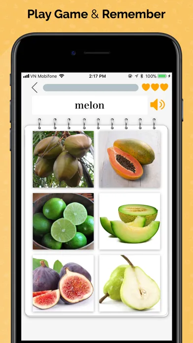 Tangkapan skrin Vocabulary builder: Vocab Word