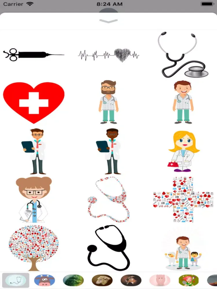 Screenshot di Doctor Stickers - Sid Y iPad 