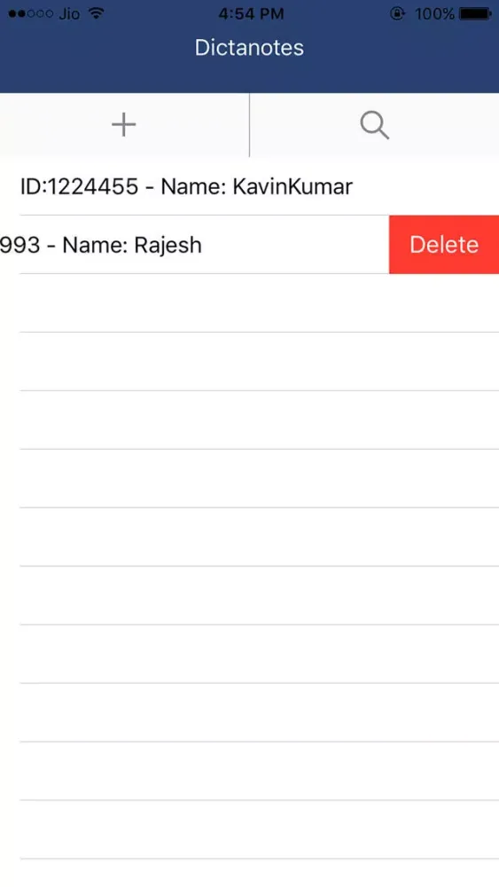 Screenshot di Dictanotes for Doctors