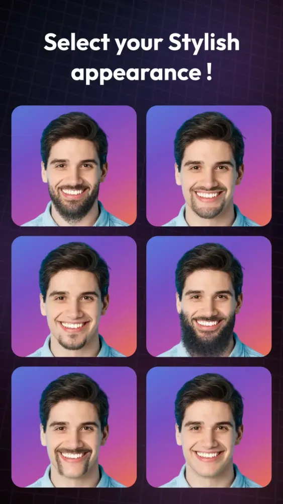 AI Beard Photo Booth & Editor Ekran Görüntüleri