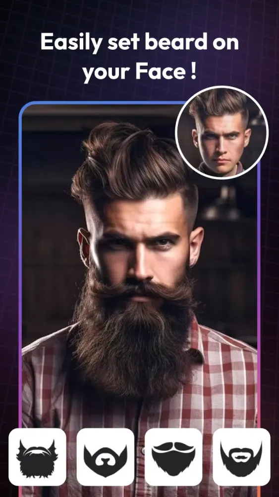 AI Beard Photo Booth & Editor Ekran Görüntüleri