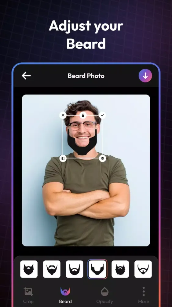 AI Beard Photo Booth & Editor Ekran Görüntüleri