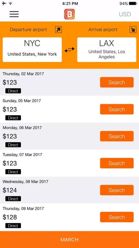 تصاویر BookAir: Сheap Flights & Airfare Deals.