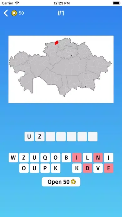 Скриншоты Kazakhstan: Provinces Map Game
