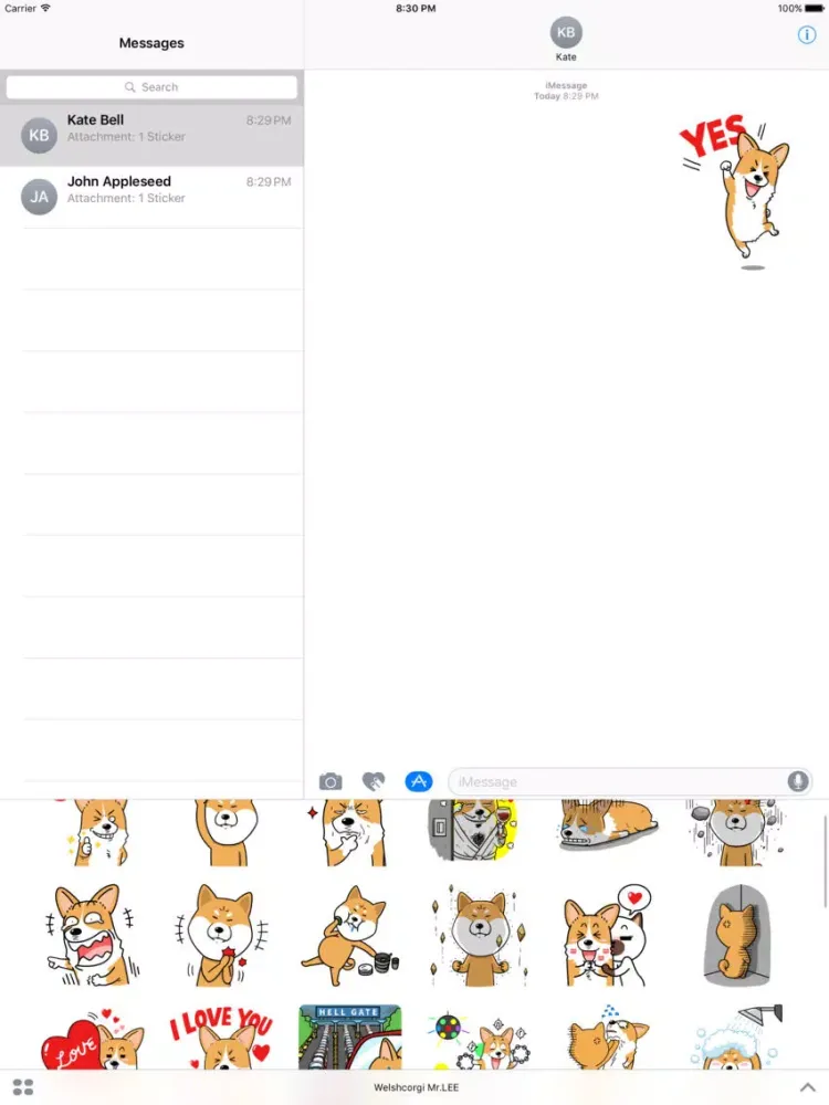 Capturas de pantalla de Welshcorgi Mr.LEE & Friends iPad 