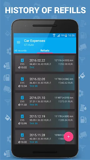 Car Expenses Manager Screenshots