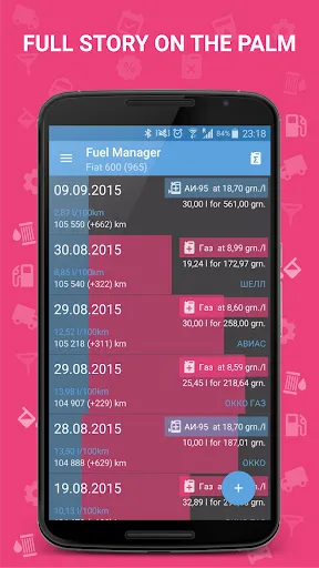 Fuel Manager Pro (Consumption)应用截图