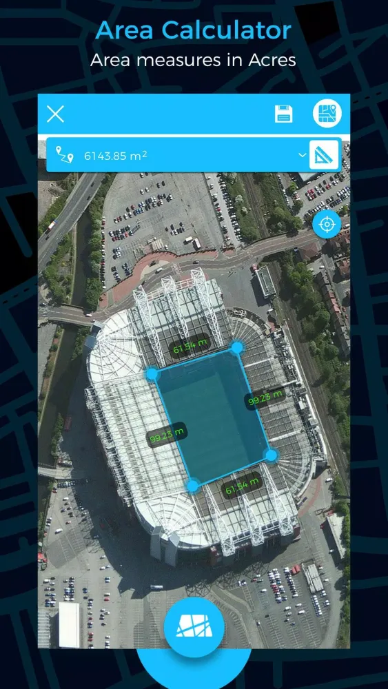 Скриншоты Gps Area Calculator