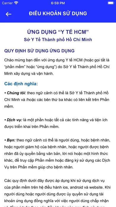 Y Tế HCM Screenshots