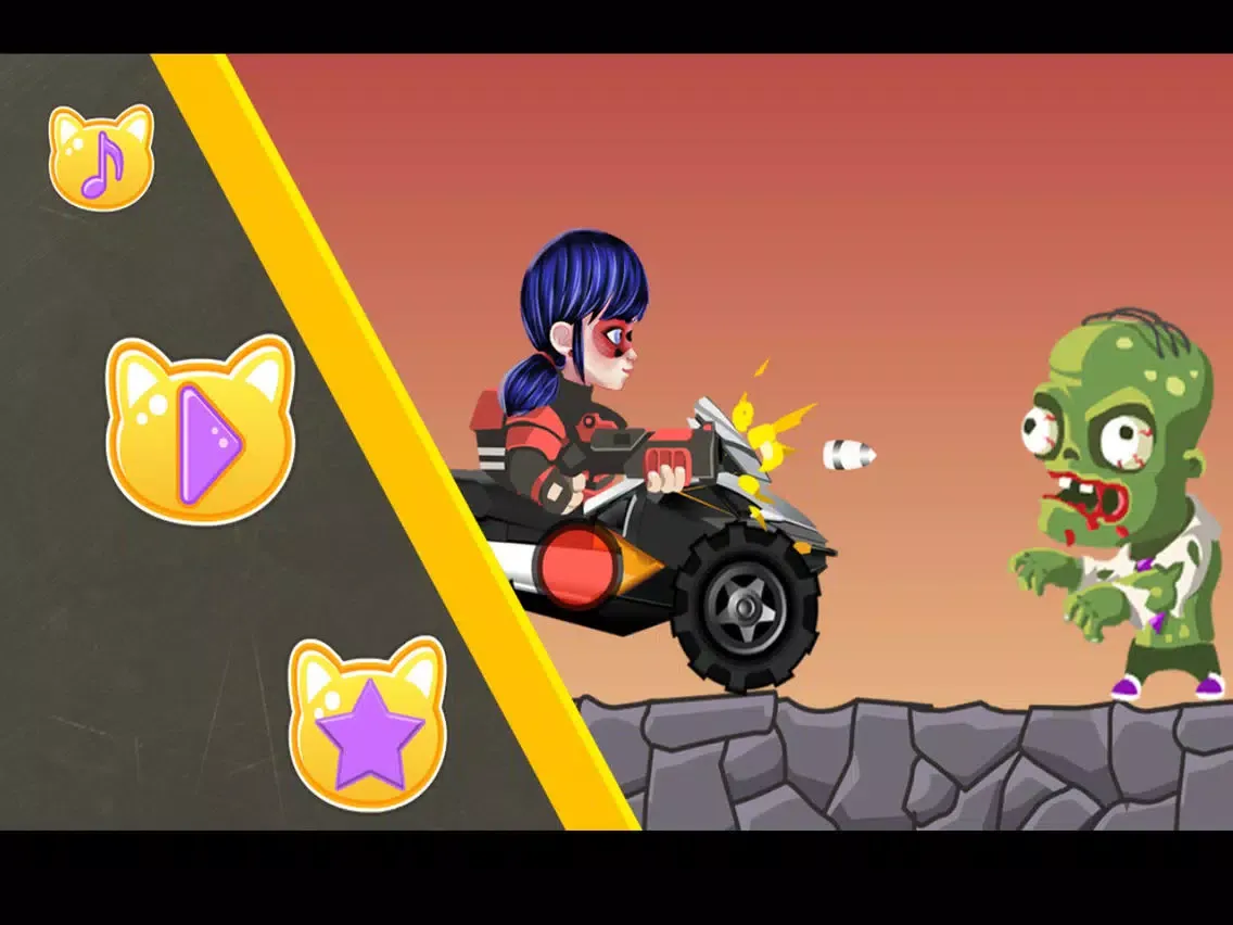 Ladybug Vs Cat Noir Miraculous Ladybug Racing Game iPad 應用截圖