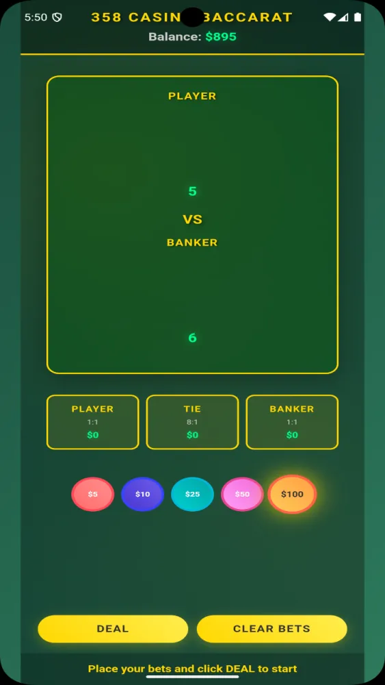 358 casino Screenshots