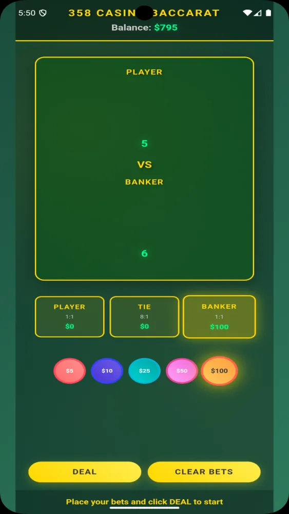 358 casino Screenshots