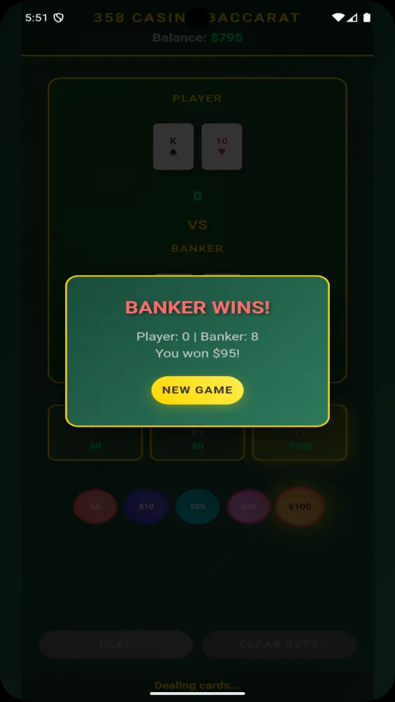 358 casino Screenshots