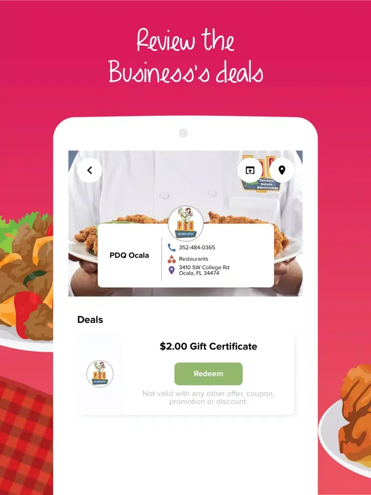 GCM Gift Certificates and More iPad  سکرین شاٹس