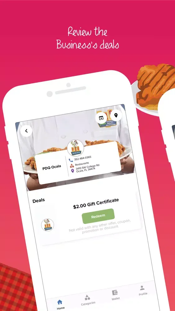 GCM Gift Certificates and More سکرین شاٹس