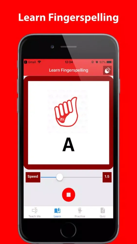 Screenshot di ABC Fingerspelling