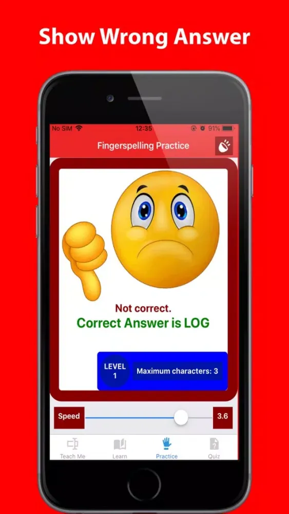 Screenshot di ABC Fingerspelling