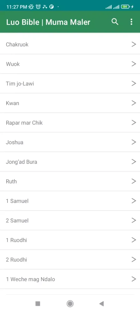 Tangkapan layar Luo Bible - Muma Maler