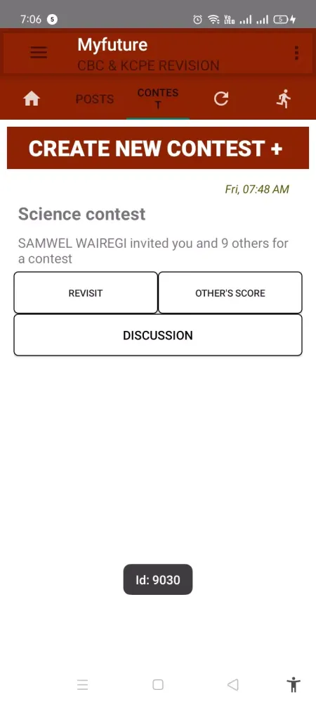 Myfuture CBC Revision Screenshots