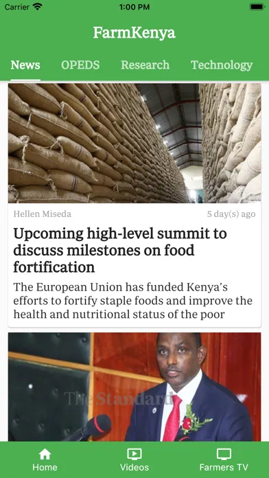 ภาพหน้าจอของ Farm Kenya