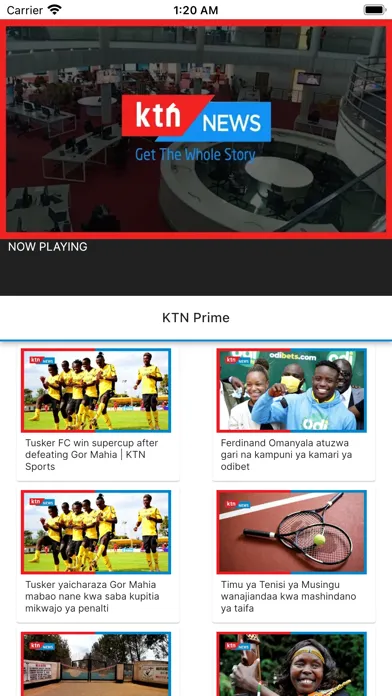 Tangkapan skrin KTN News