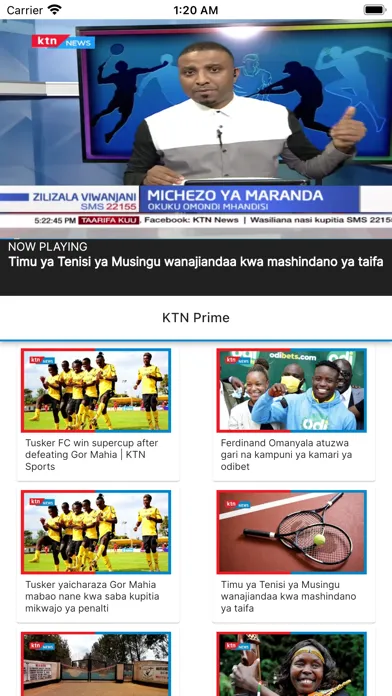 Tangkapan skrin KTN News
