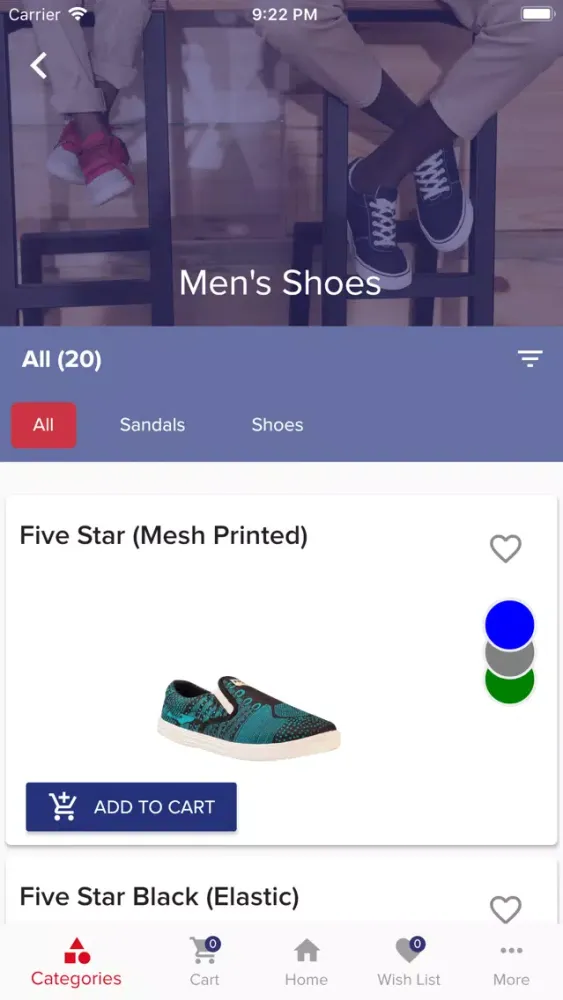 Screenshot di Umoja Shoe Store