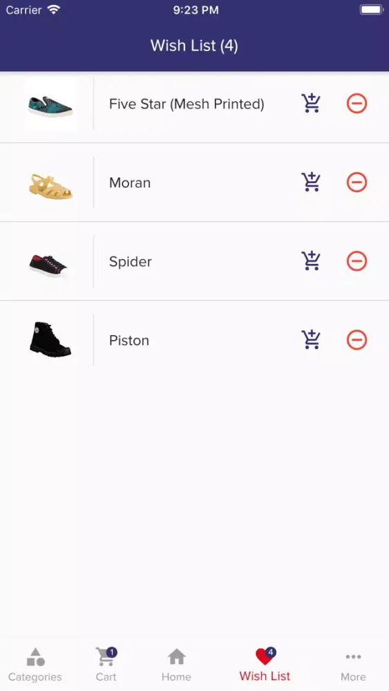 Screenshot di Umoja Shoe Store