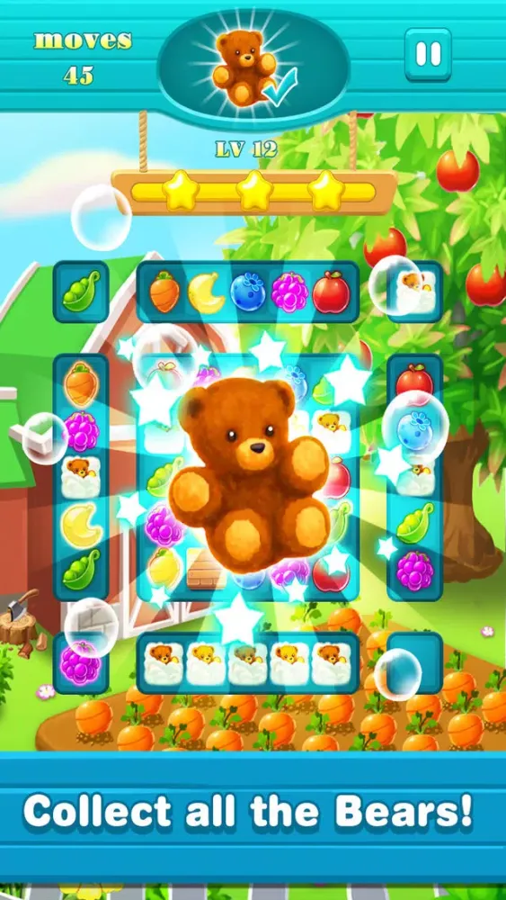 Fruit Paradise-Match crush blast سکرین شاٹس