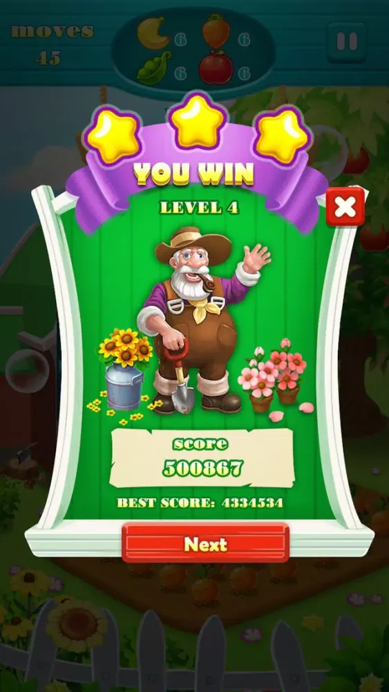 Fruit Paradise-Match crush blast سکرین شاٹس