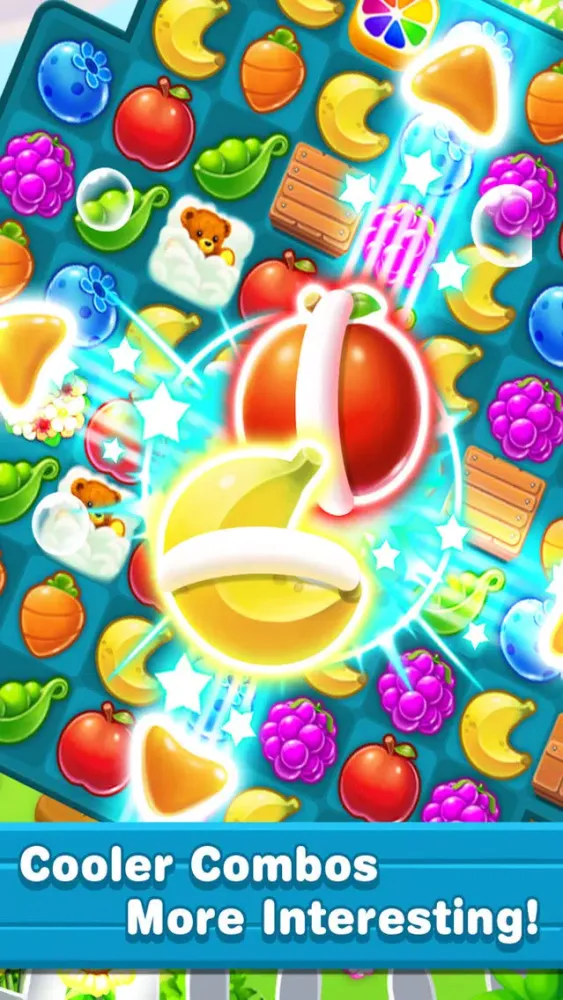 Fruit Paradise-Match crush blast سکرین شاٹس