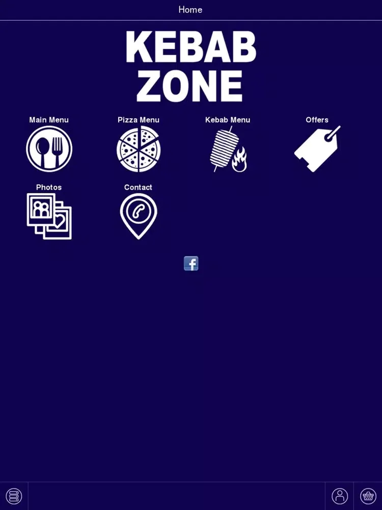 Capturas de tela do Kebab Zone Antrim iPad 