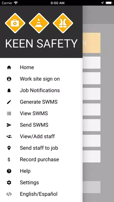 Ảnh chụp màn hình của Keen Safety