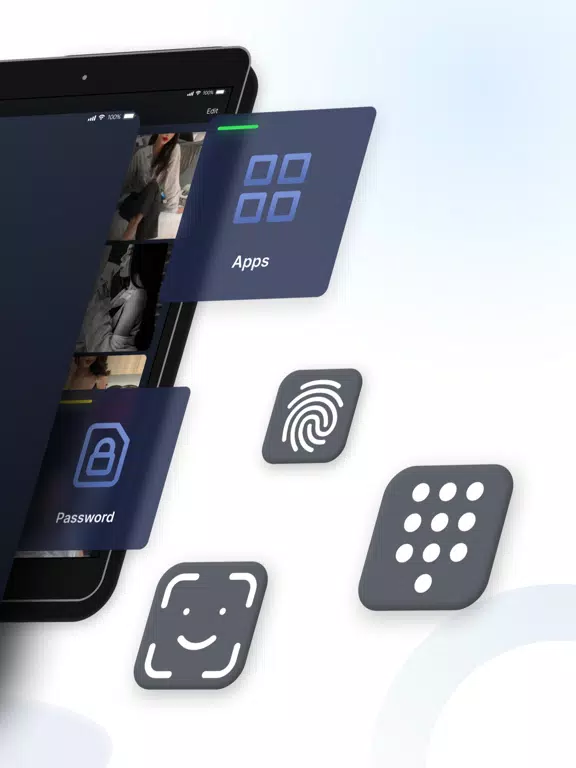 ภาพหน้าจอของ Photo Vault - PicSafe Applock iPad 