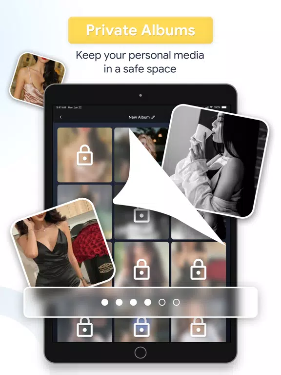 ภาพหน้าจอของ Photo Vault - PicSafe Applock iPad 