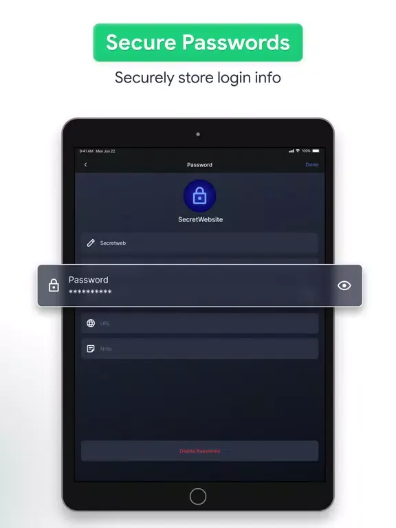 Photo Vault - PicSafe Applock iPad  スクリーンショット