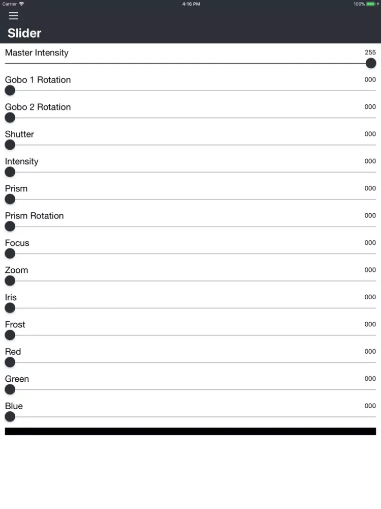 KMX - Freestyler Remote iPad  스크린샷