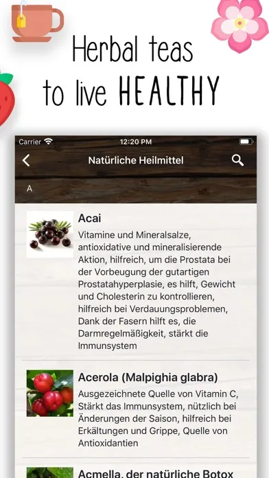 Captures d'écran de Natural Remedies: healthy life